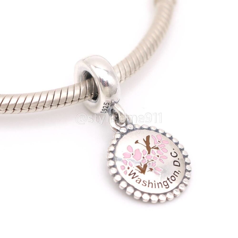 Authentic PANDORA Rare Special Edition Washington DC Dangle Charm - Picture 2 of 10